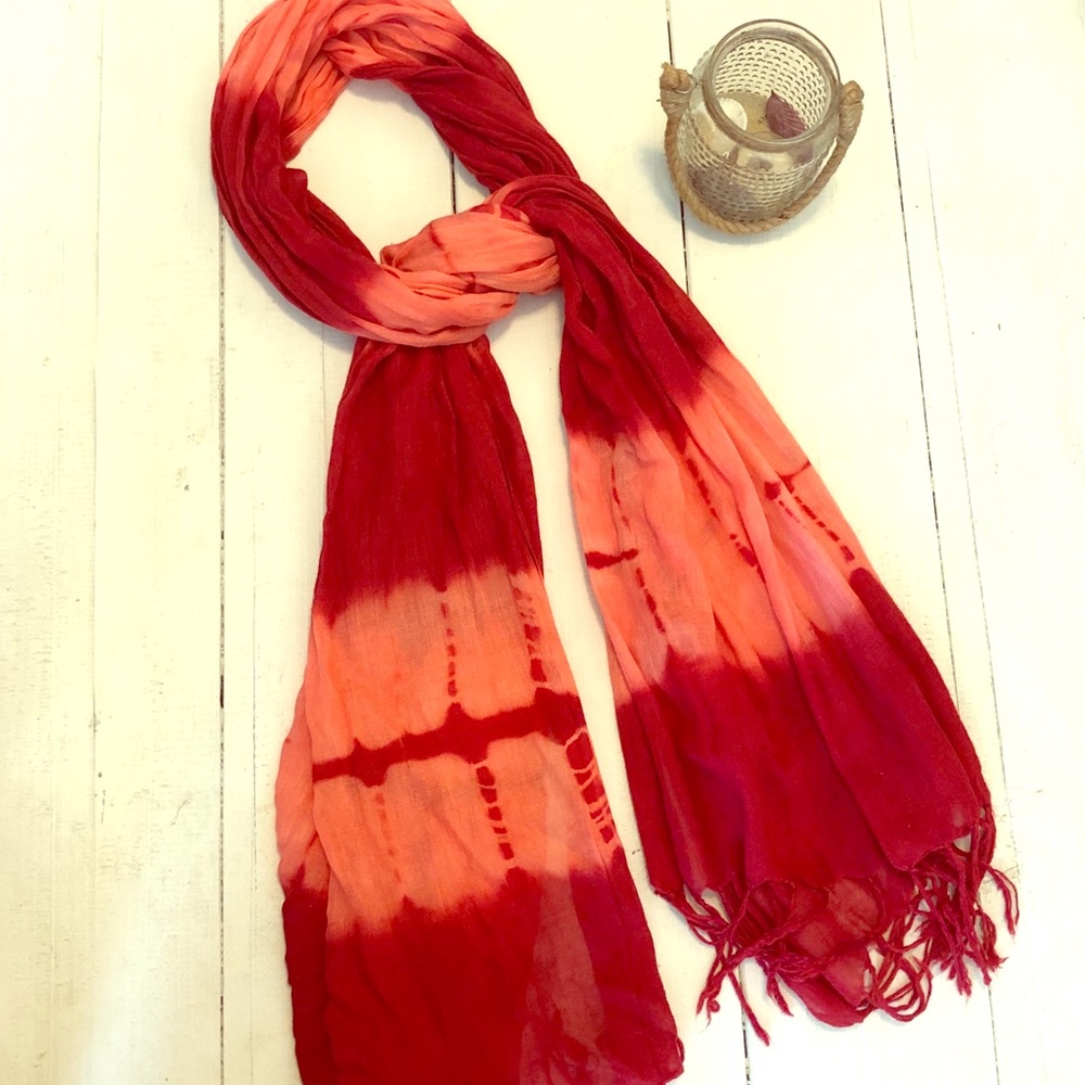 Tie dye scarf 🧣